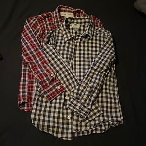 Boys size 8 dress shirts by Old Navy